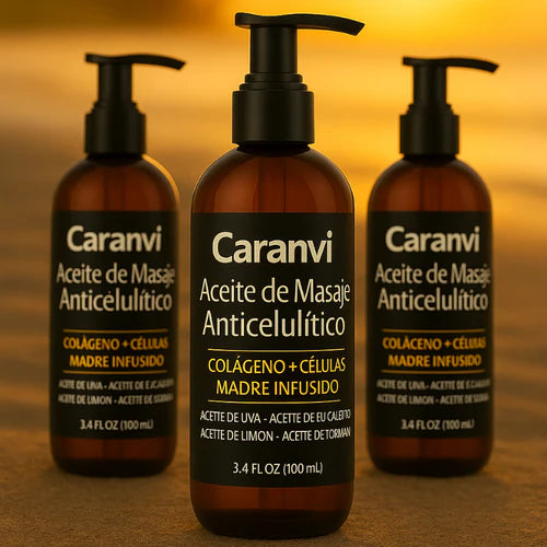 Aceite Anticelulitis con Colágeno Activo (Firmador Corporal) - Caranvi®