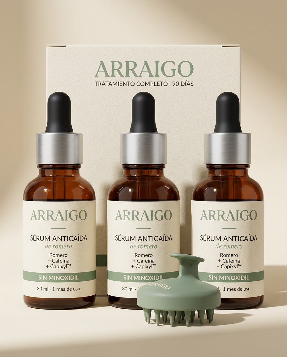 ARRAIGO · Sérum Anticaída de Romero