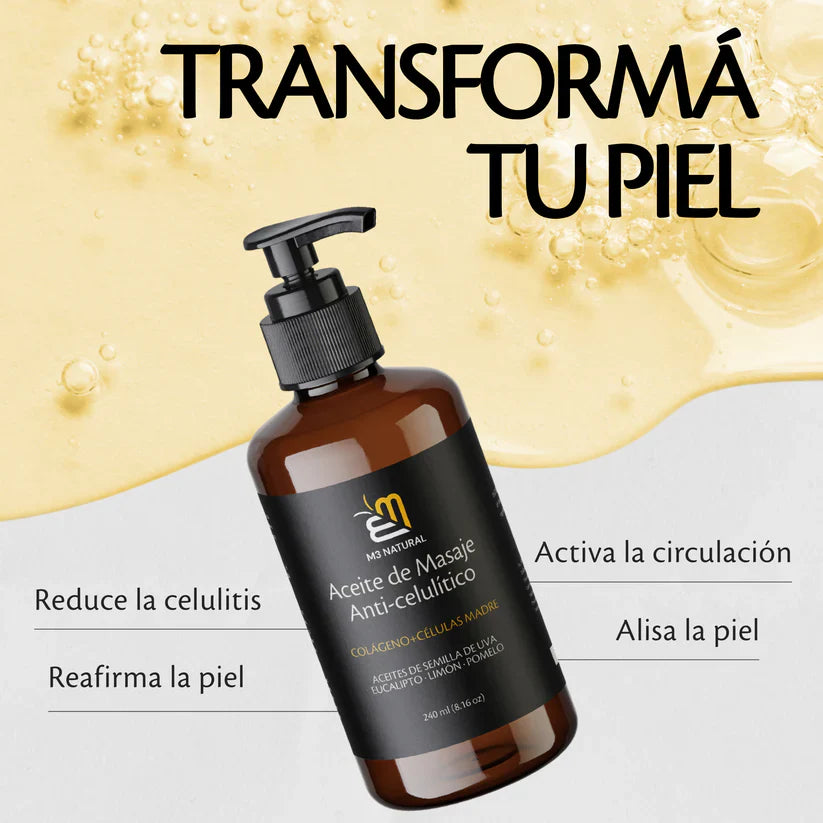Aceite Reafirmante Anti-celulítico - M3