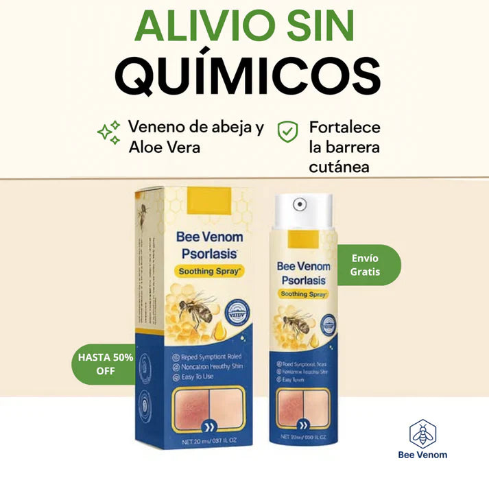 Bee Venom Spray: Alivio inmediato para piel sensible