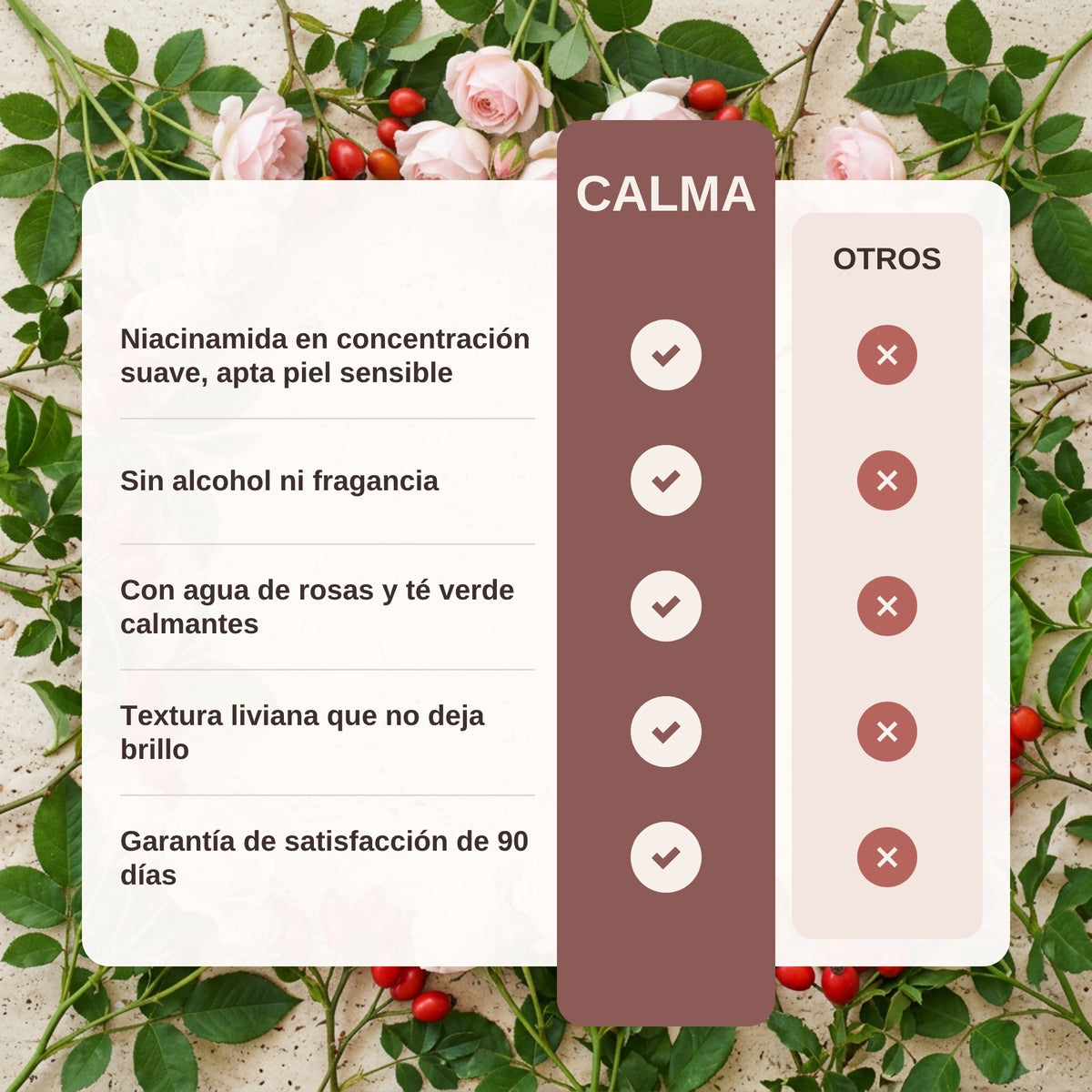 CALMA™ | Serum Facial que Empareja el tono y suaviza las marcas