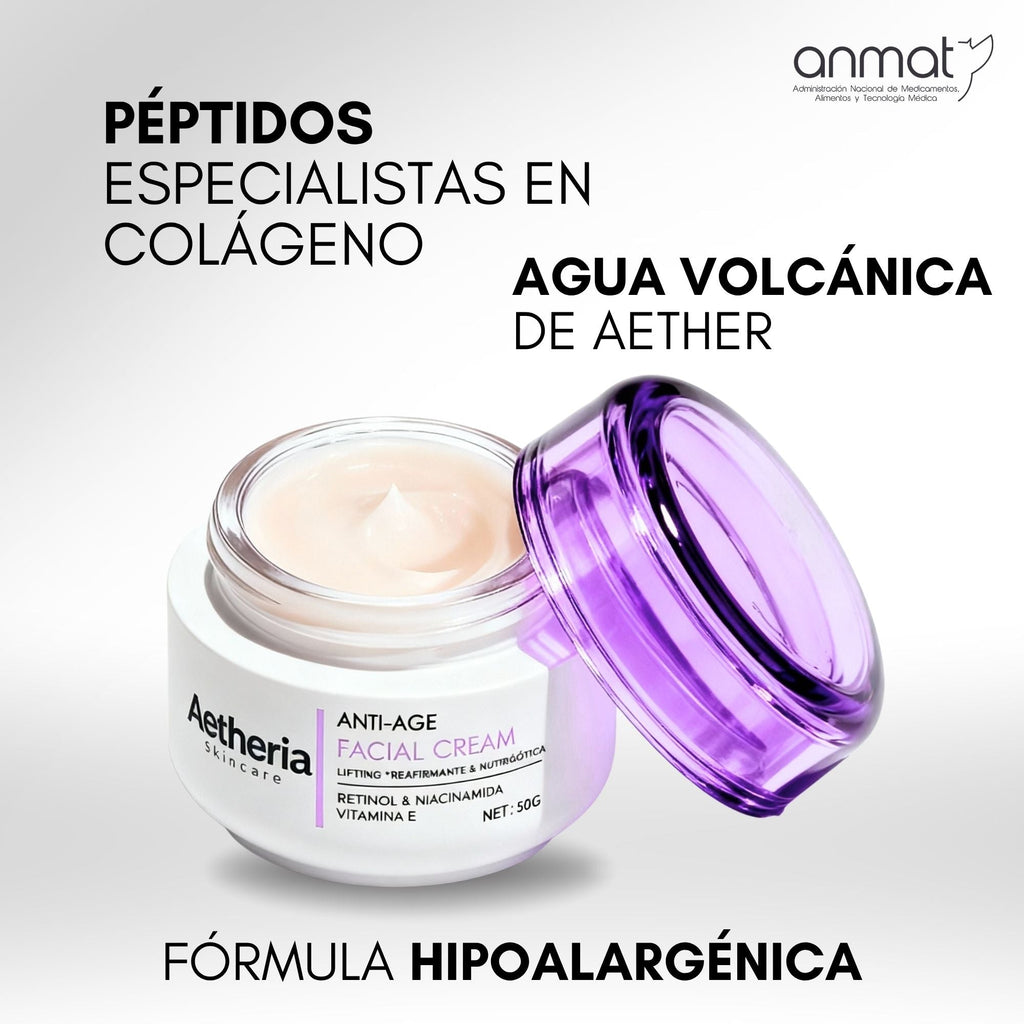 Aetheria Skincare™ | Crema facial Anti-Age