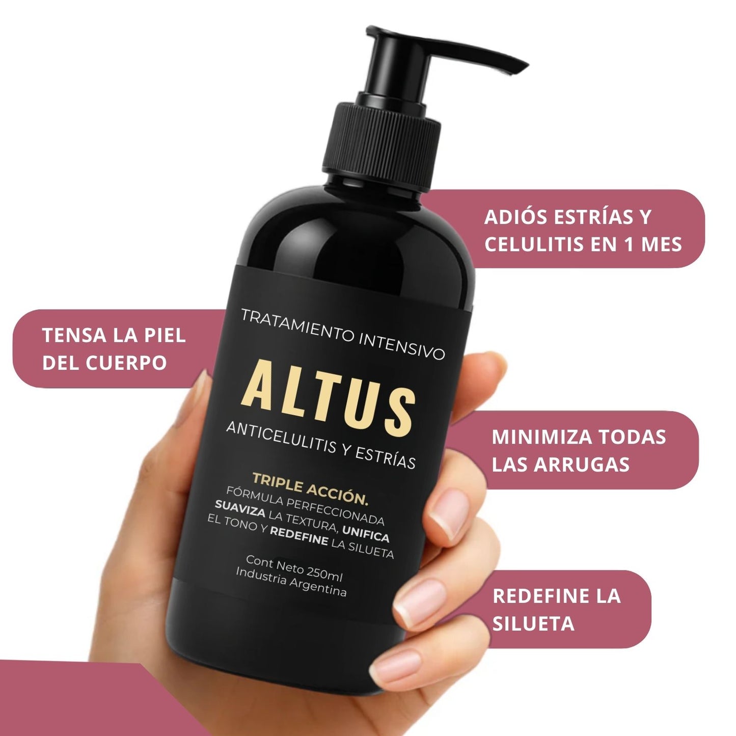 ALTUS COSMETICS | Cosmética Premium, reducción de celulitis, flacidez y arrugas
