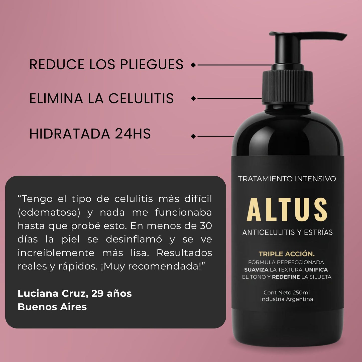 ALTUS COSMETICS | Cosmética Premium, reducción de celulitis, flacidez y arrugas